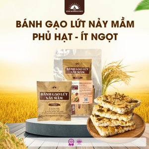 BÁNH GẠO LỨT NẢY MẦM - PHỦ HẠT