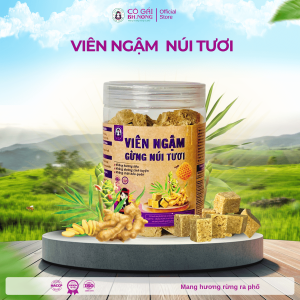 VIÊN GỪNG NÚI TẨM MẬT ONG RỪNG 