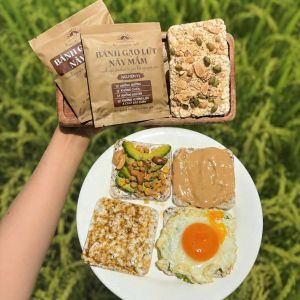 BÁNH GẠO LỨT NẢY MẦM - PHỦ HẠT